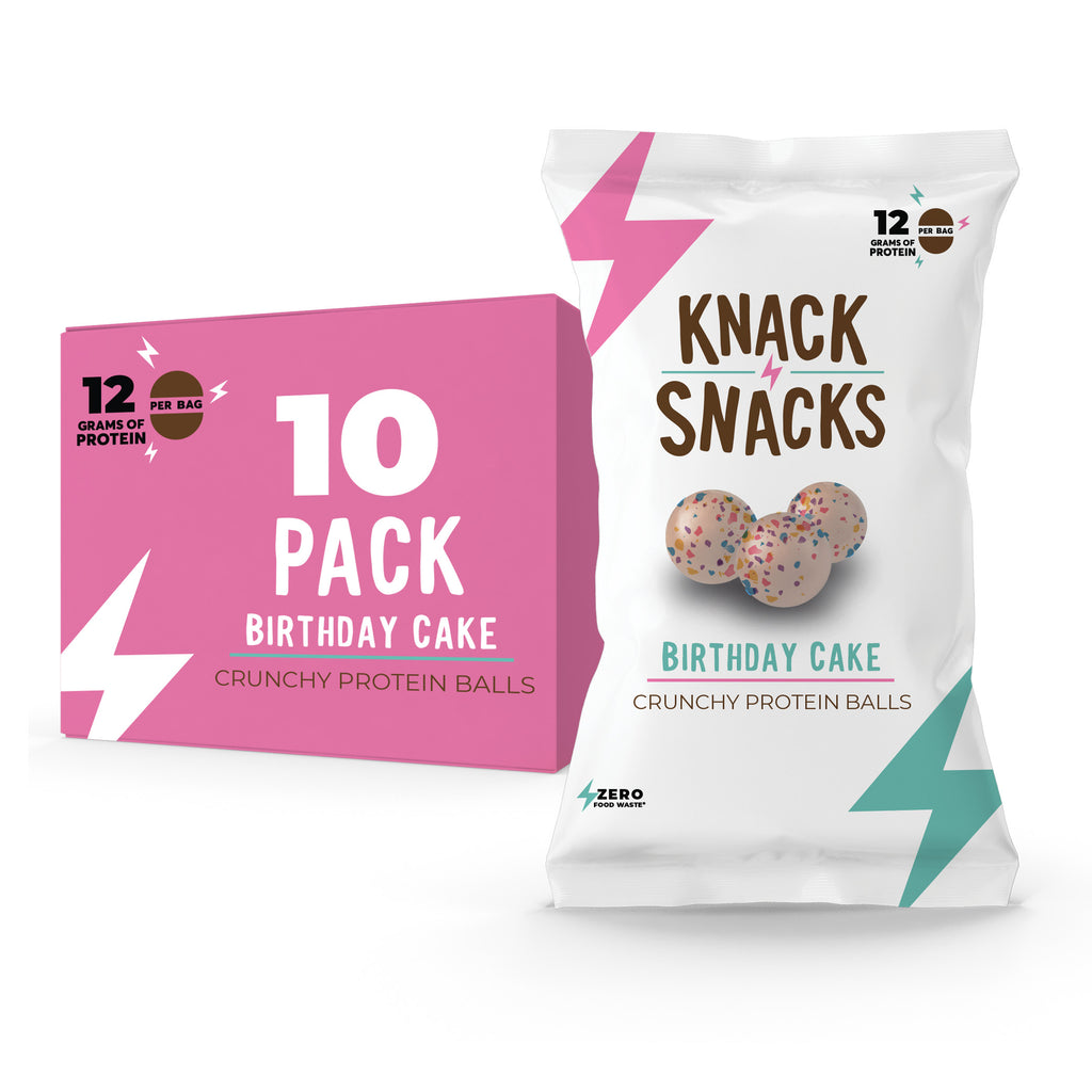White Chocolate Birthday Cake Crunchy Protein Balls (10 pack)