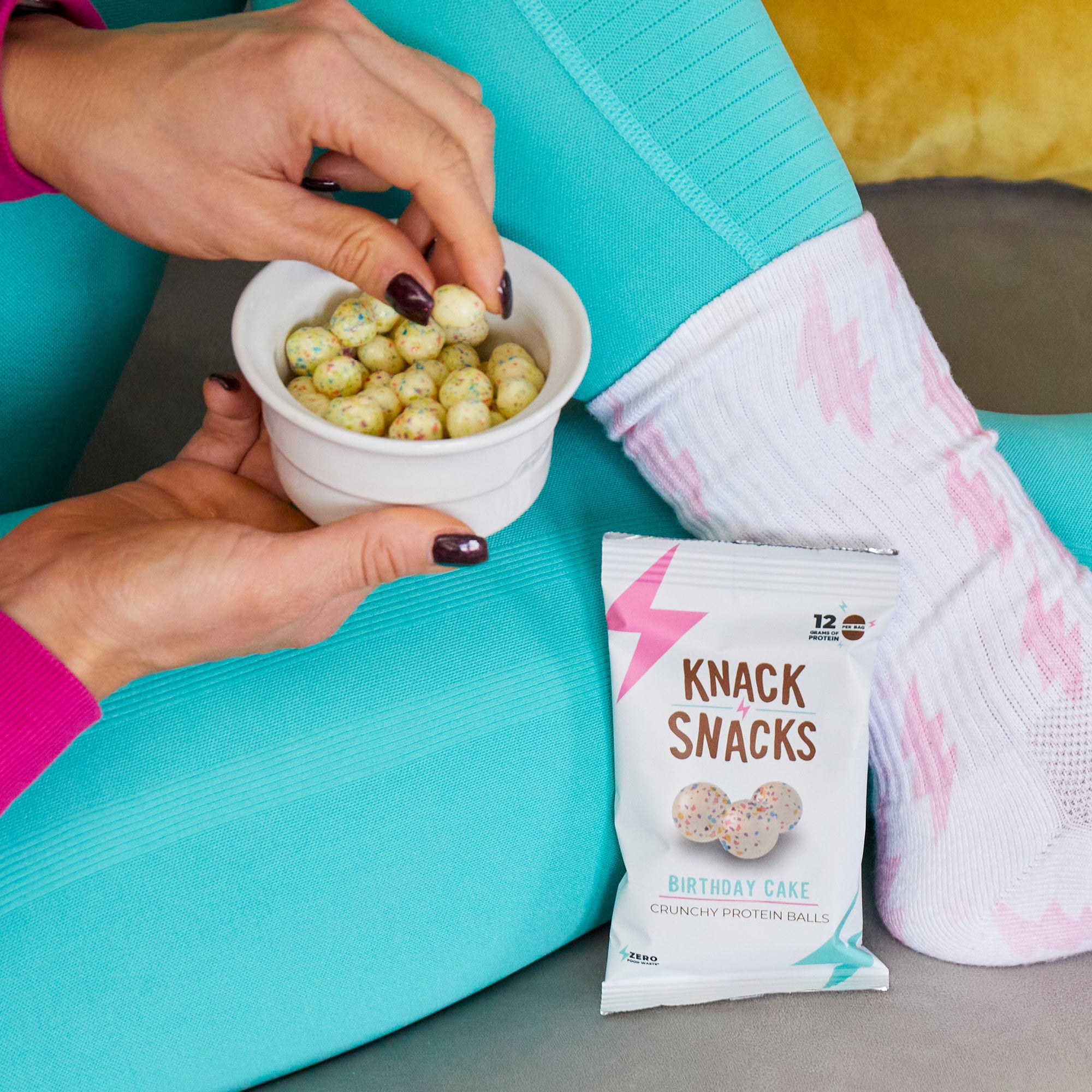 Birthday Cake Crunchy Protein Balls (10 pack)