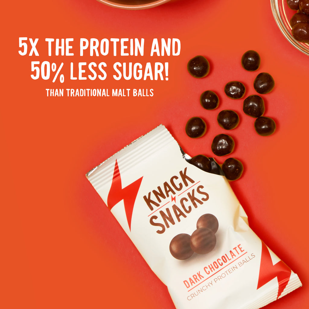 Dark Chocolate Crunchy Protein Balls (10 Pack)